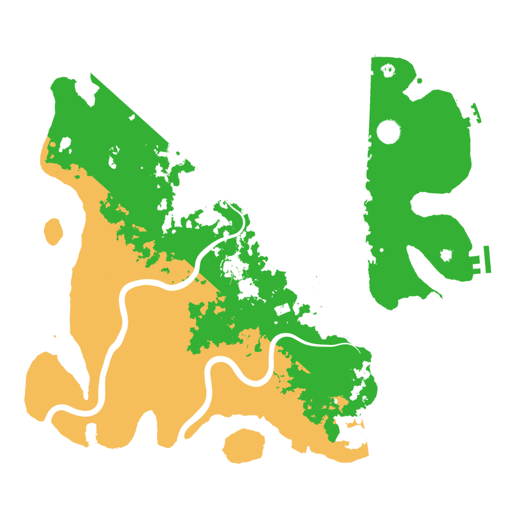 Biome Rust Map: Procedural Map, Size: 3750, Seed: 1995531188