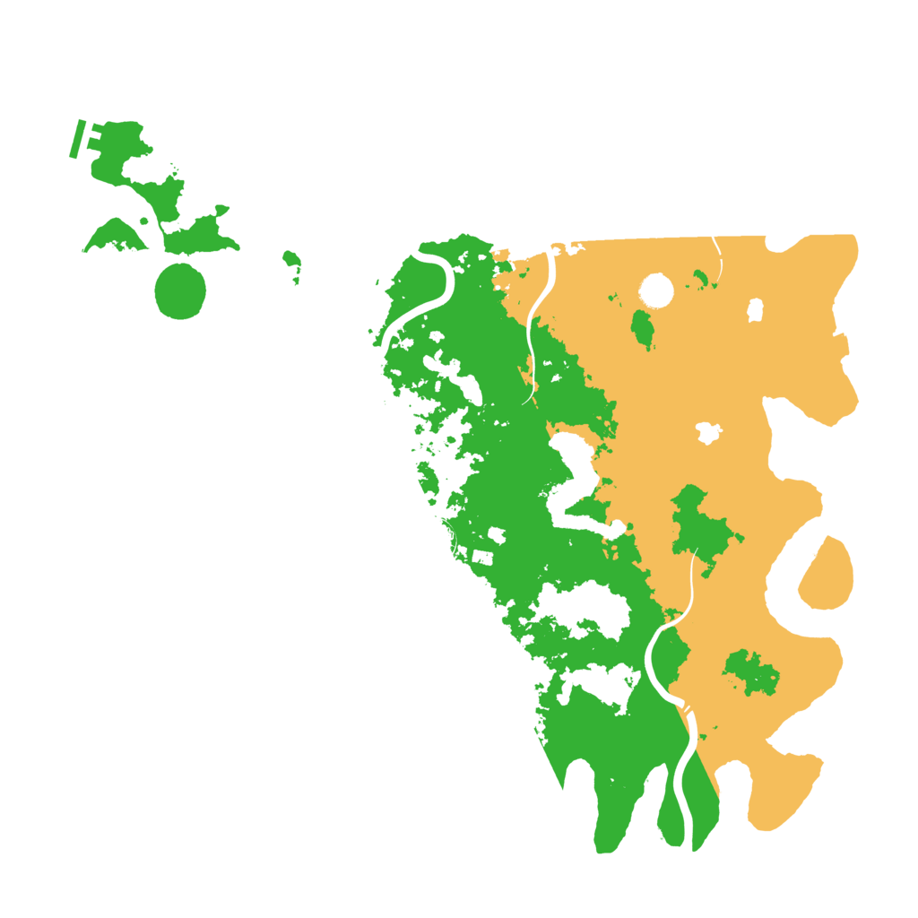 Biome Rust Map: Procedural Map, Size: 4750, Seed: 1357823181