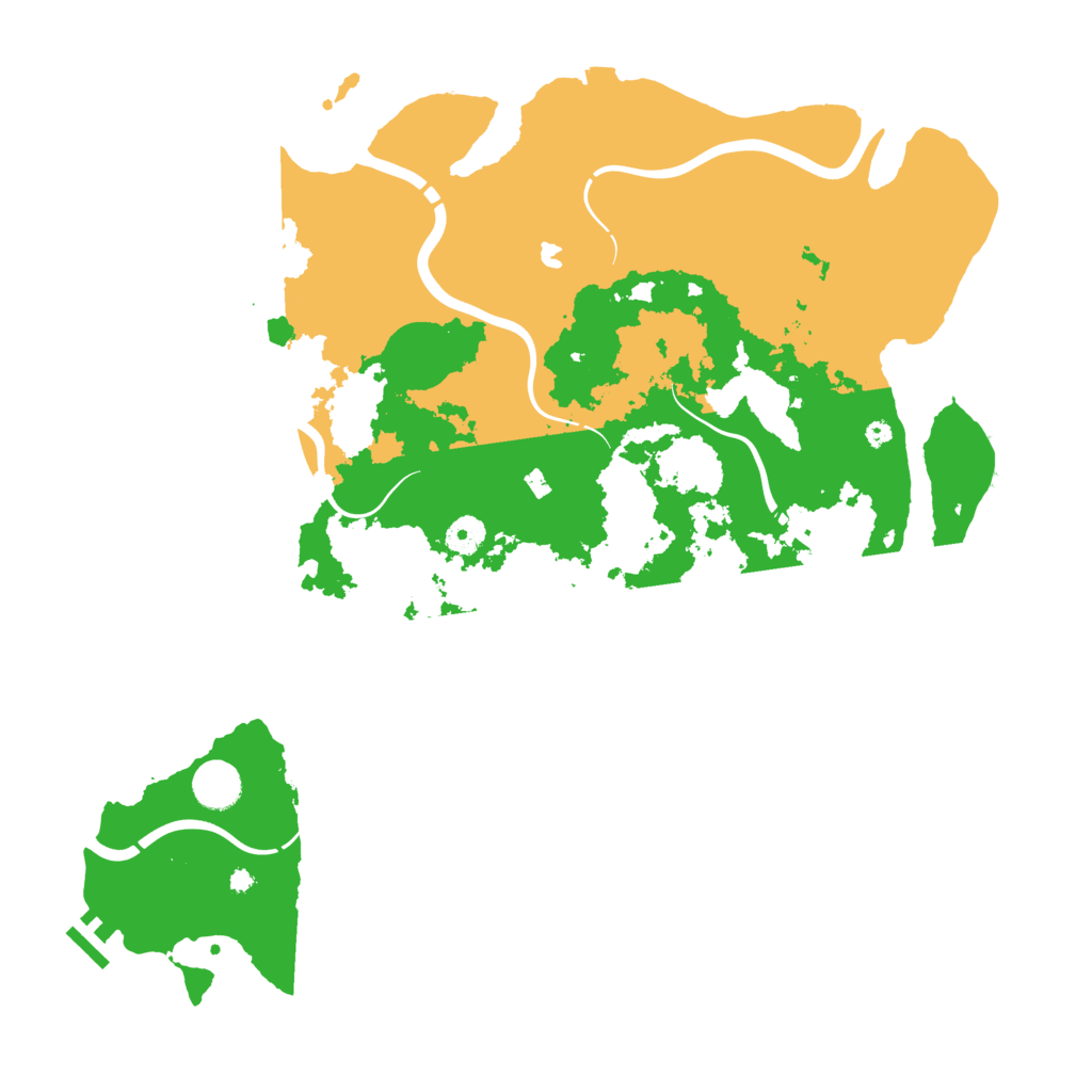 Biome Rust Map: Procedural Map, Size: 4250, Seed: 2073825705