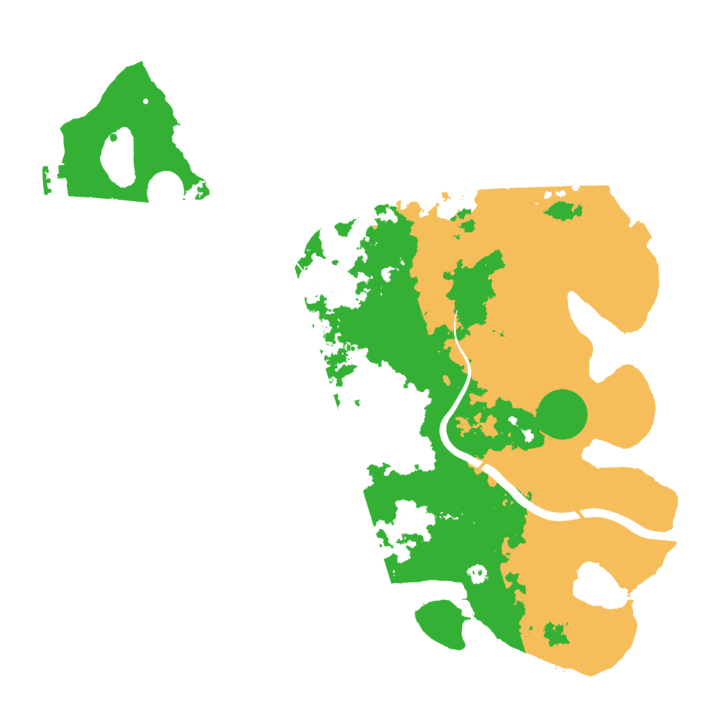 Biome Rust Map: Procedural Map, Size: 3800, Seed: 1183930109
