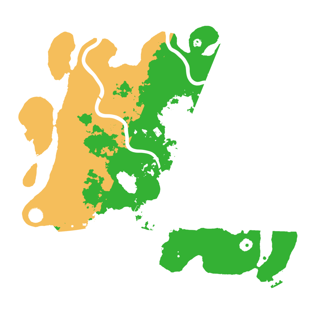 Biome Rust Map: Procedural Map, Size: 3800, Seed: 468562784