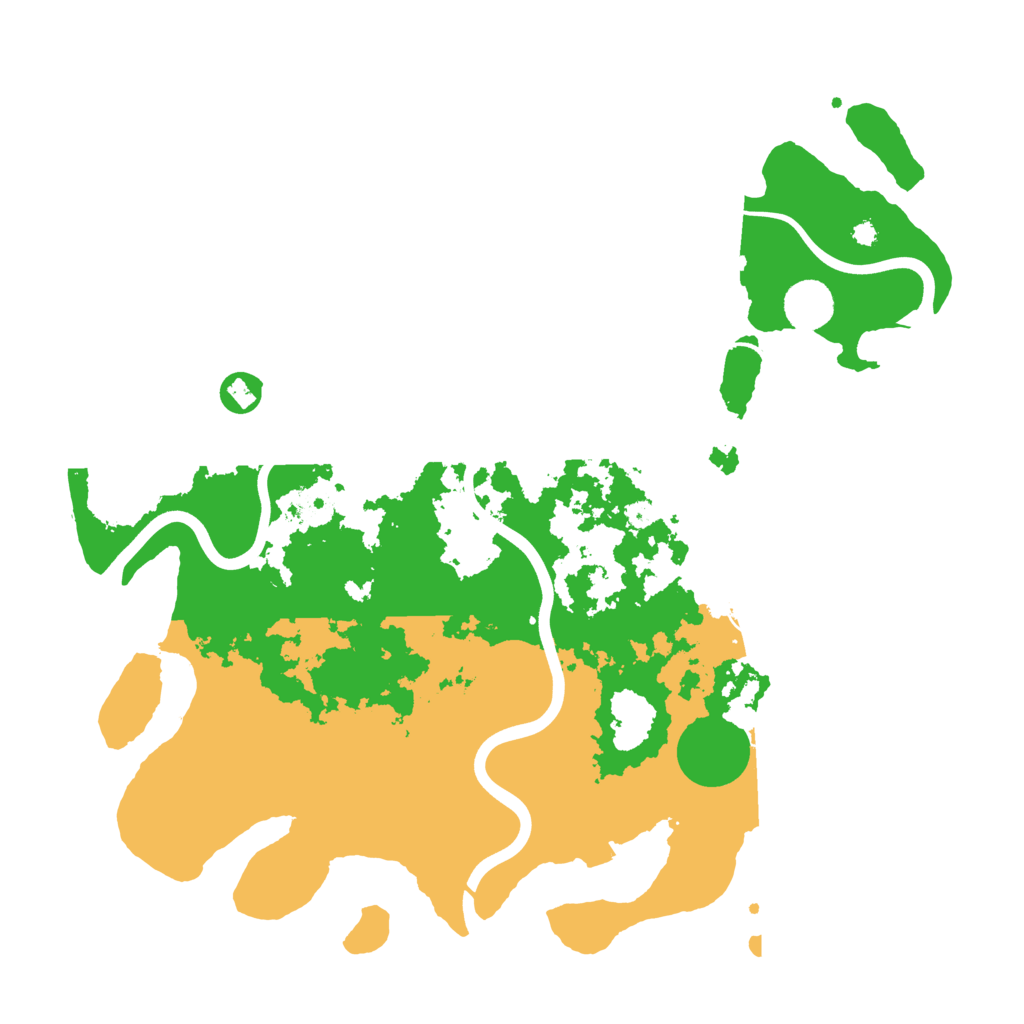 Biome Rust Map: Procedural Map, Size: 3900, Seed: 17762077