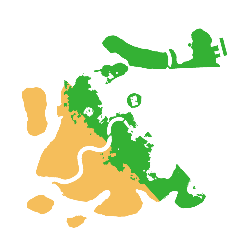 Biome Rust Map: Procedural Map, Size: 2800, Seed: 63619824