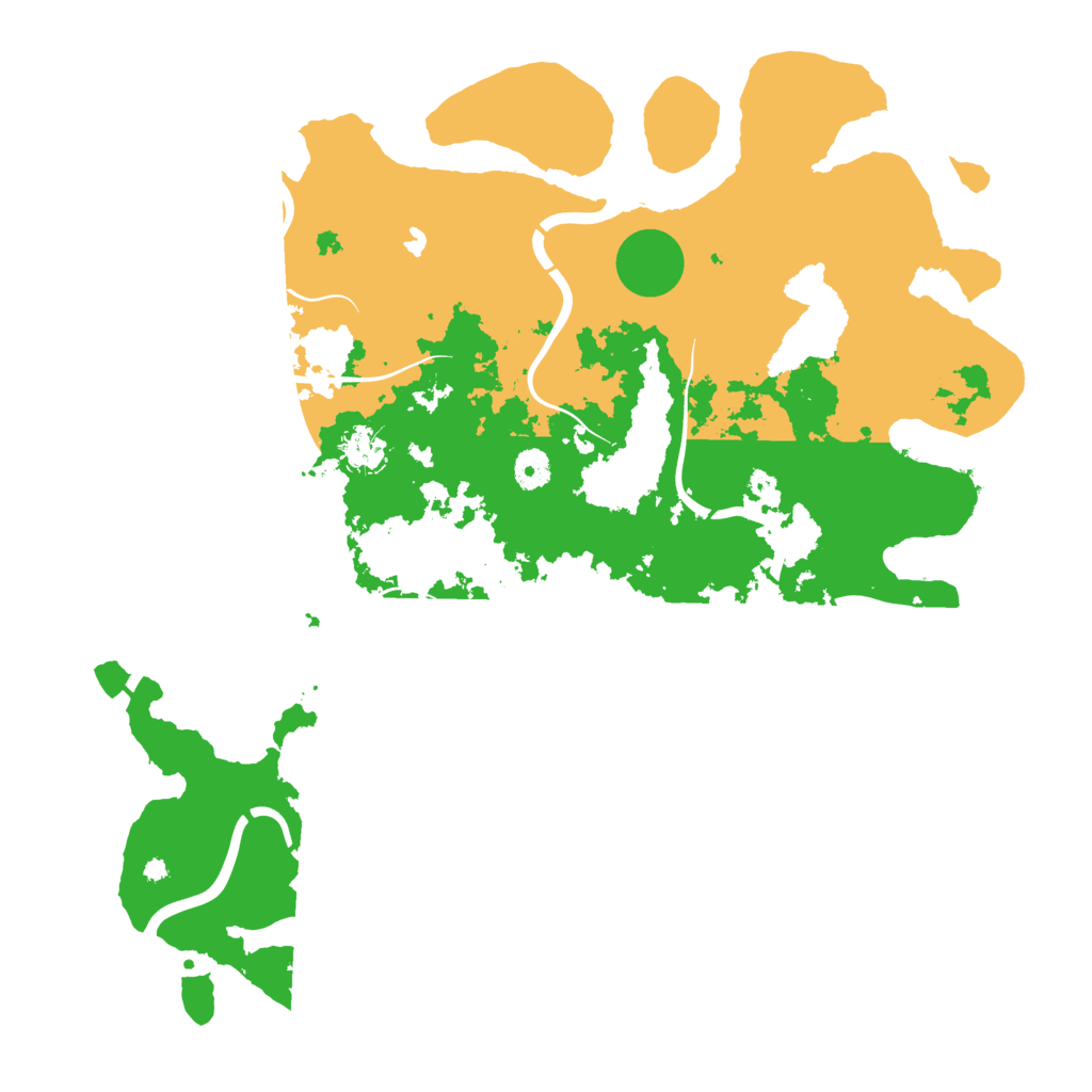Biome Rust Map: Procedural Map, Size: 4250, Seed: 5592