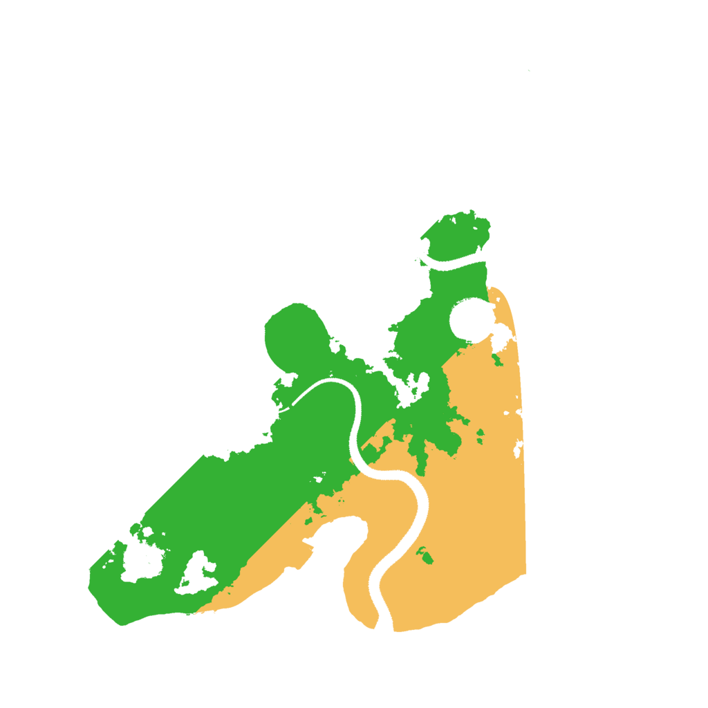 Biome Rust Map: Procedural Map, Size: 3000, Seed: 46275