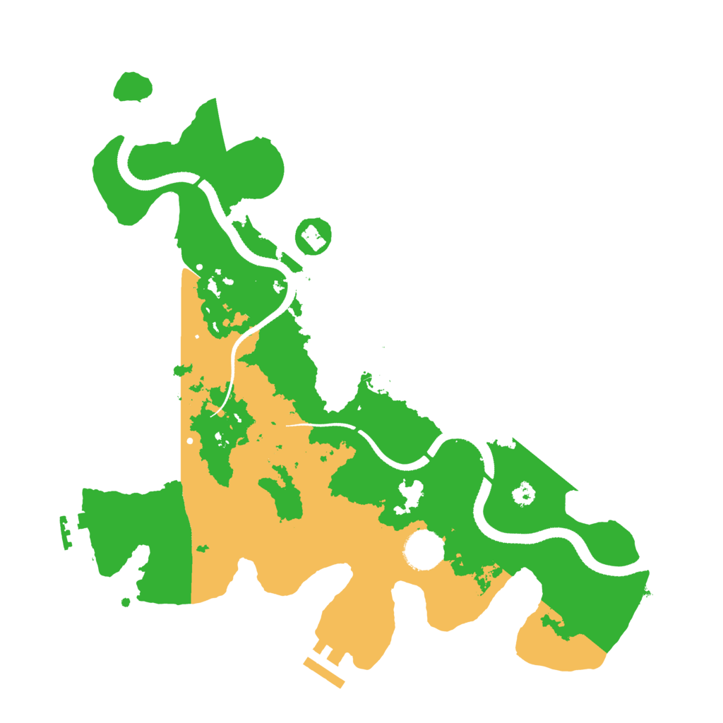 Biome Rust Map: Procedural Map, Size: 3250, Seed: 267502974
