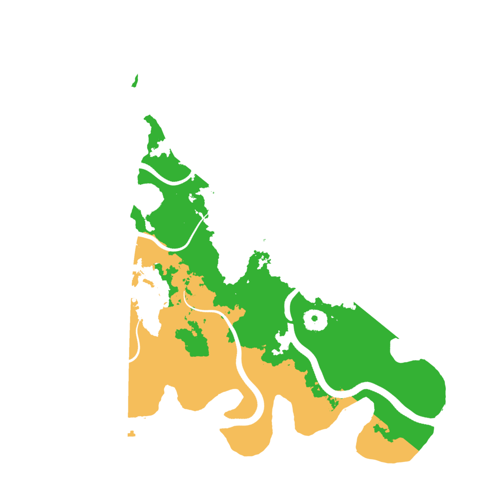 Biome Rust Map: Procedural Map, Size: 3250, Seed: 267502974