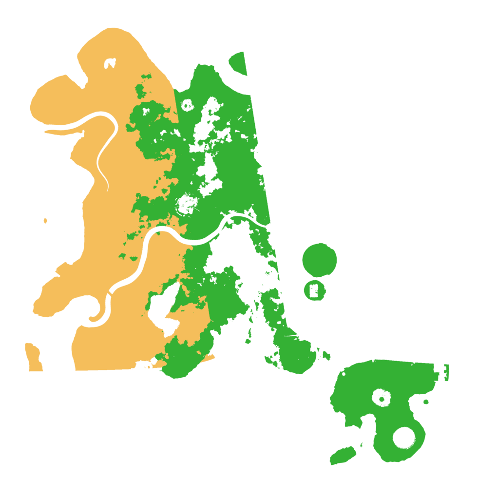 Biome Rust Map: Procedural Map, Size: 4096, Seed: 68