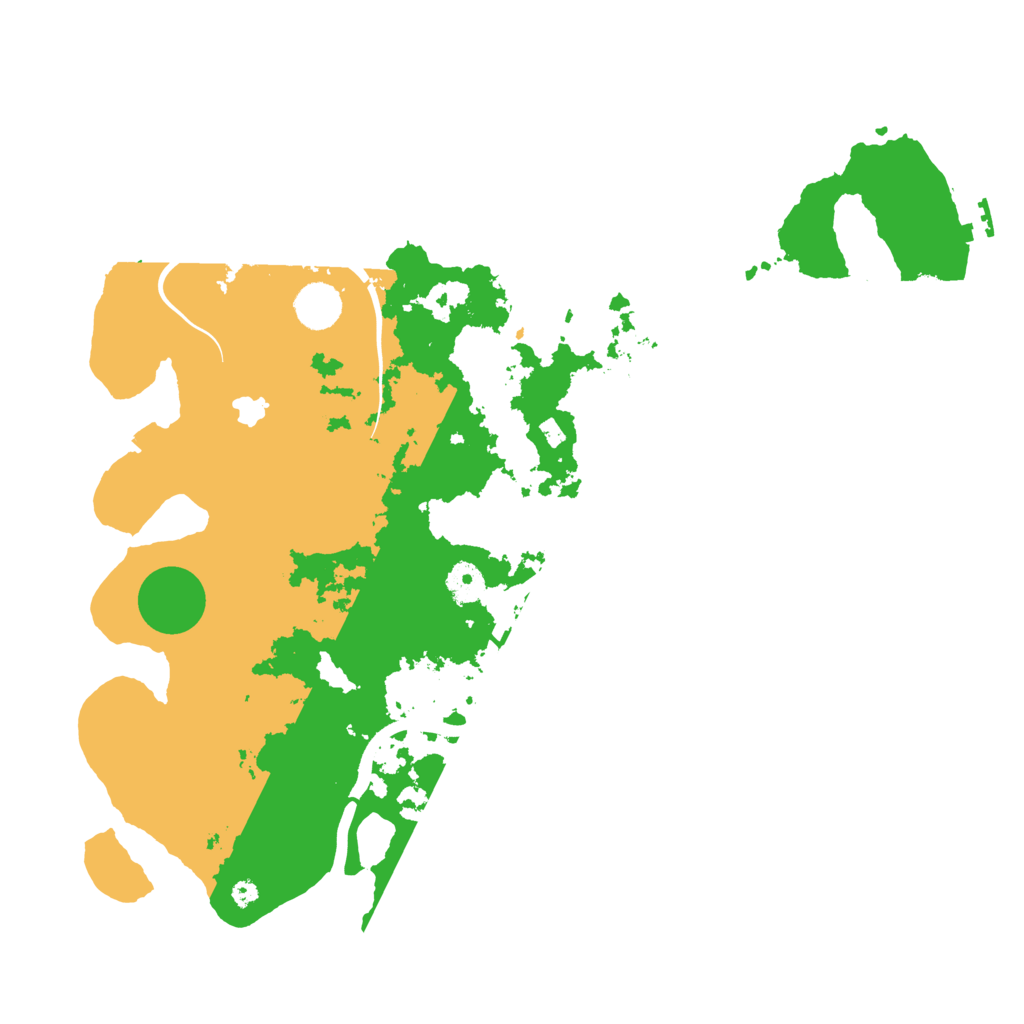 Biome Rust Map: Procedural Map, Size: 4000, Seed: 684282656