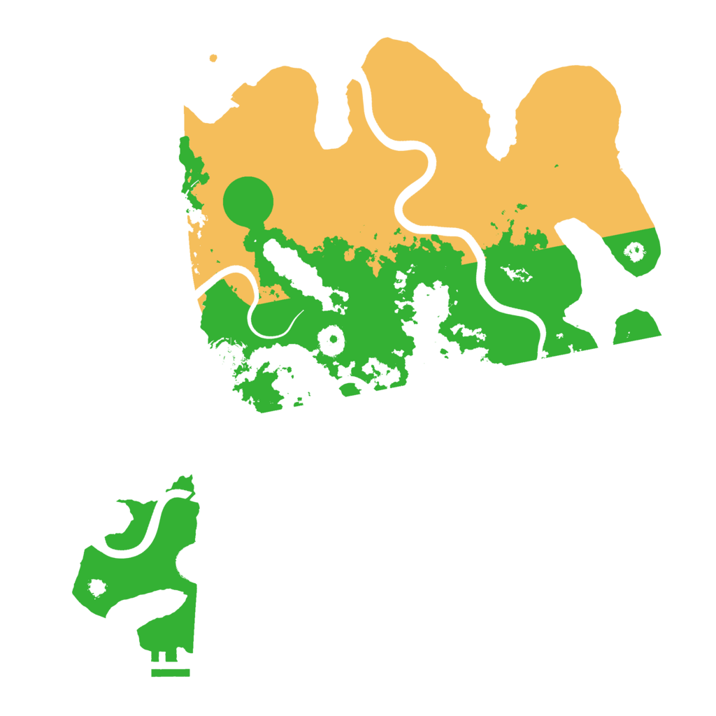 Biome Rust Map: Procedural Map, Size: 3750, Seed: 92784087