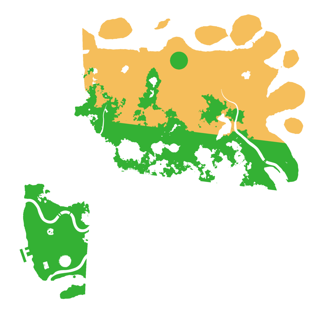 Biome Rust Map: Procedural Map, Size: 4750, Seed: 1235098950