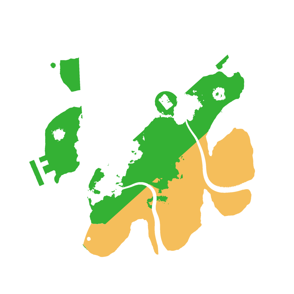 Biome Rust Map: Procedural Map, Size: 2250, Seed: 123145256