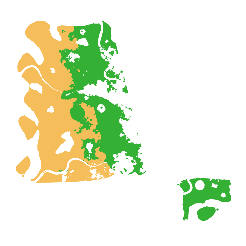 Biome Rust Map: Procedural Map, Size: 4500, Seed: 1592604051