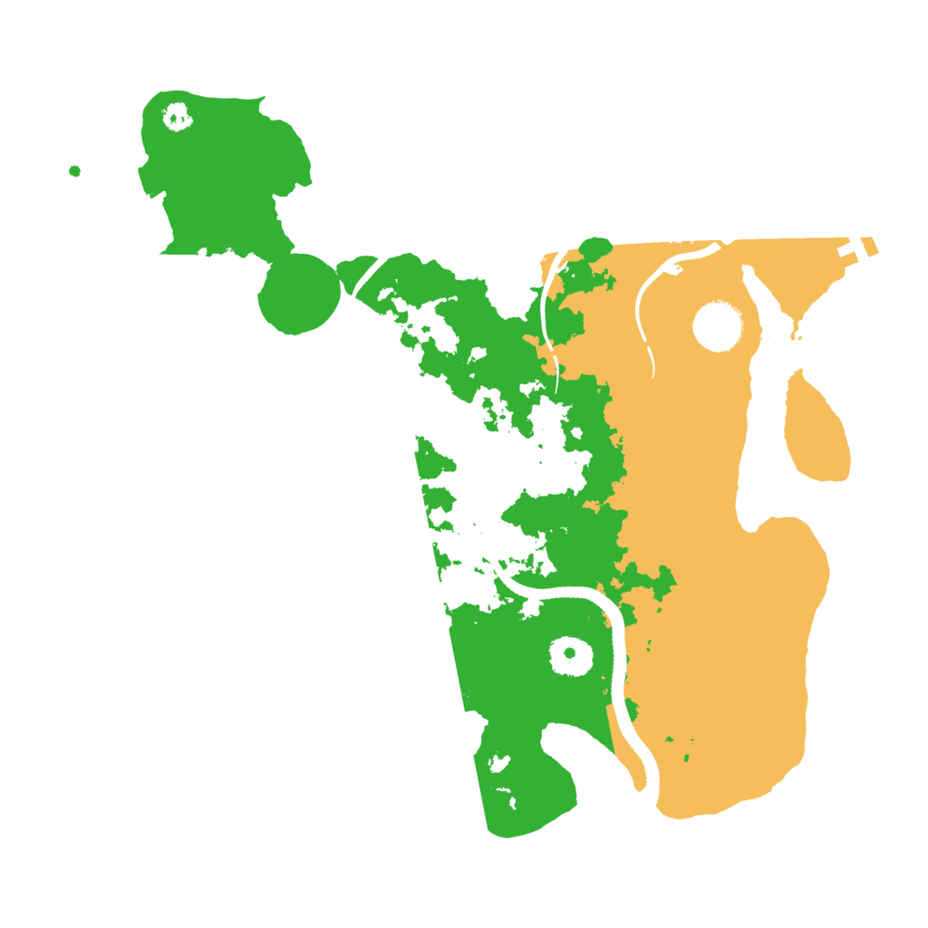 Biome Rust Map: Procedural Map, Size: 3300, Seed: 1763585007