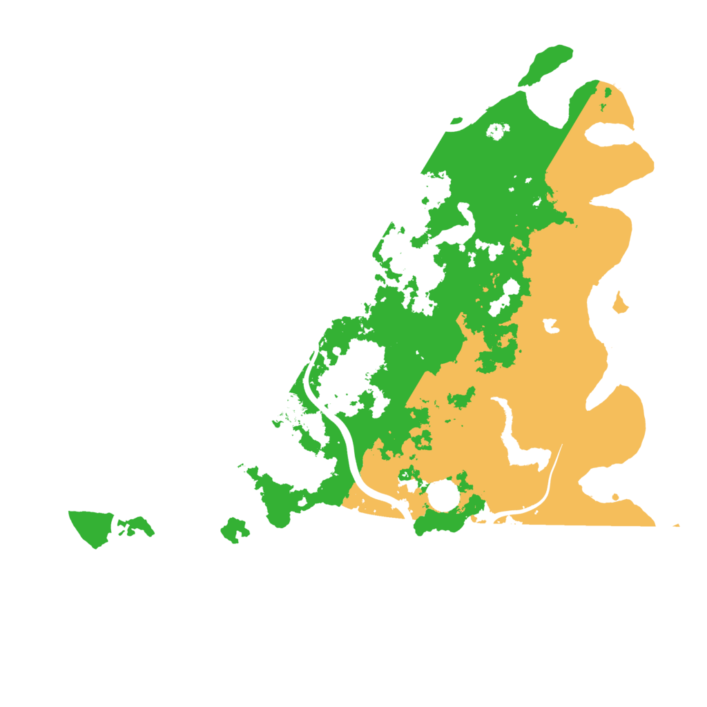 Biome Rust Map: Procedural Map, Size: 4250, Seed: 566242252