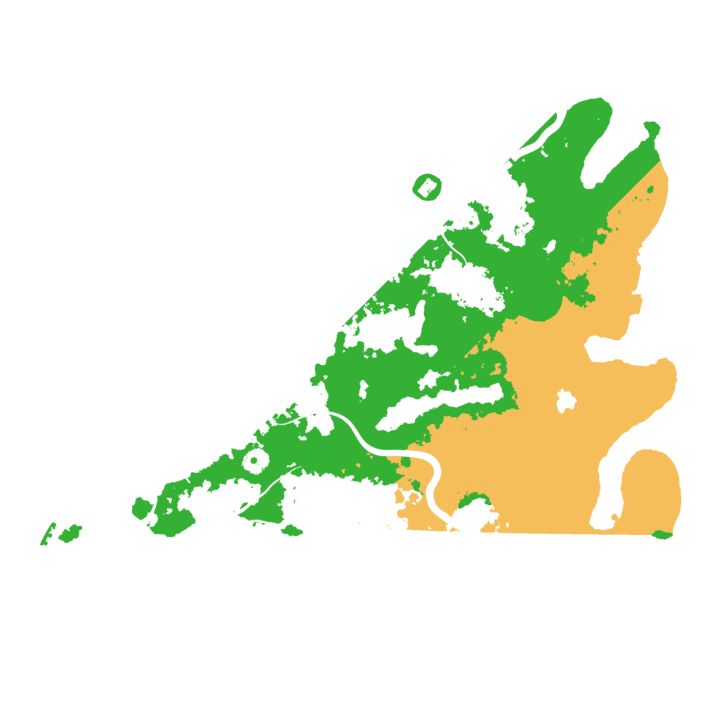 Biome Rust Map: Procedural Map, Size: 4250, Seed: 3515415