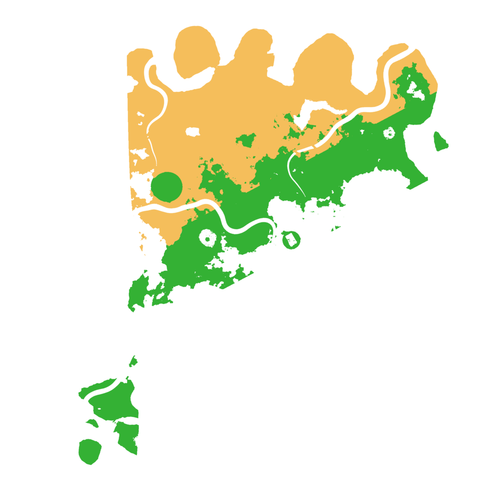 Biome Rust Map: Procedural Map, Size: 4412, Seed: 481981