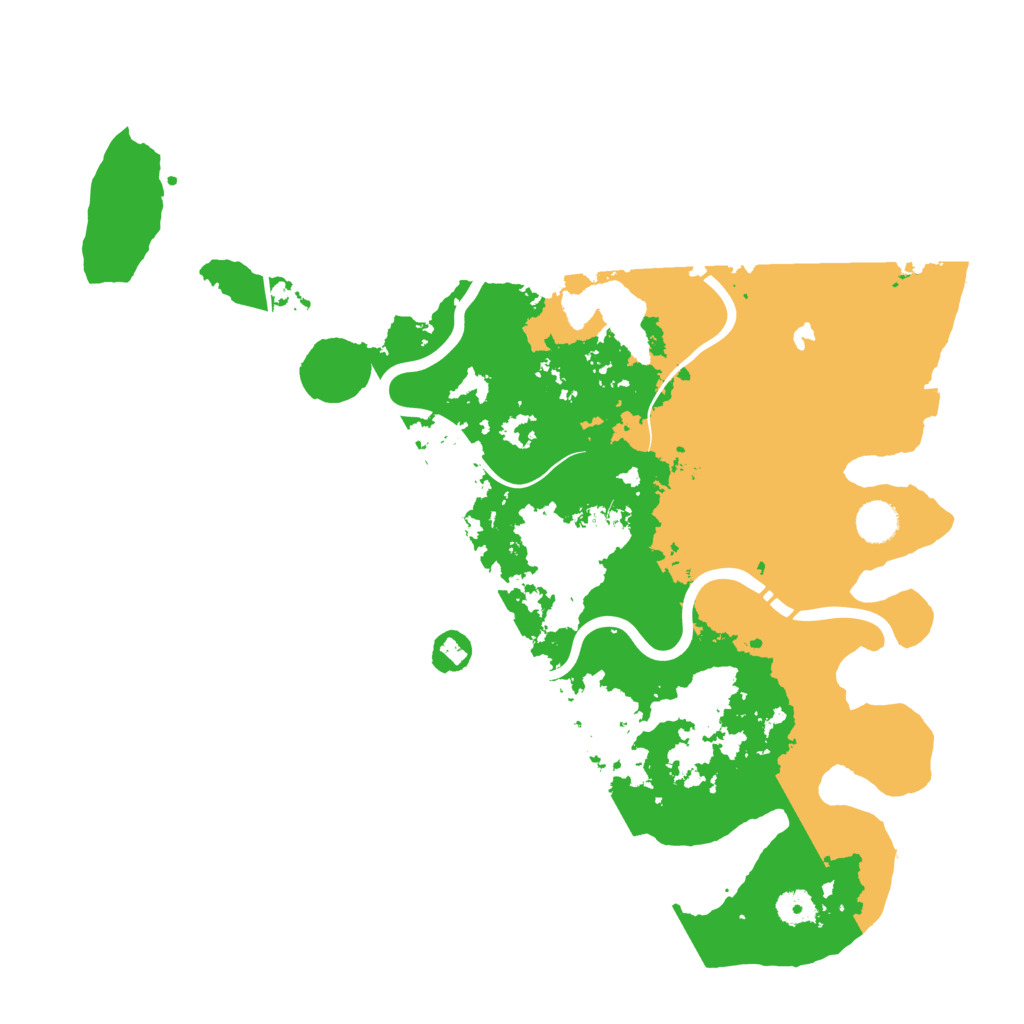 Biome Rust Map: Procedural Map, Size: 4250, Seed: 20250530