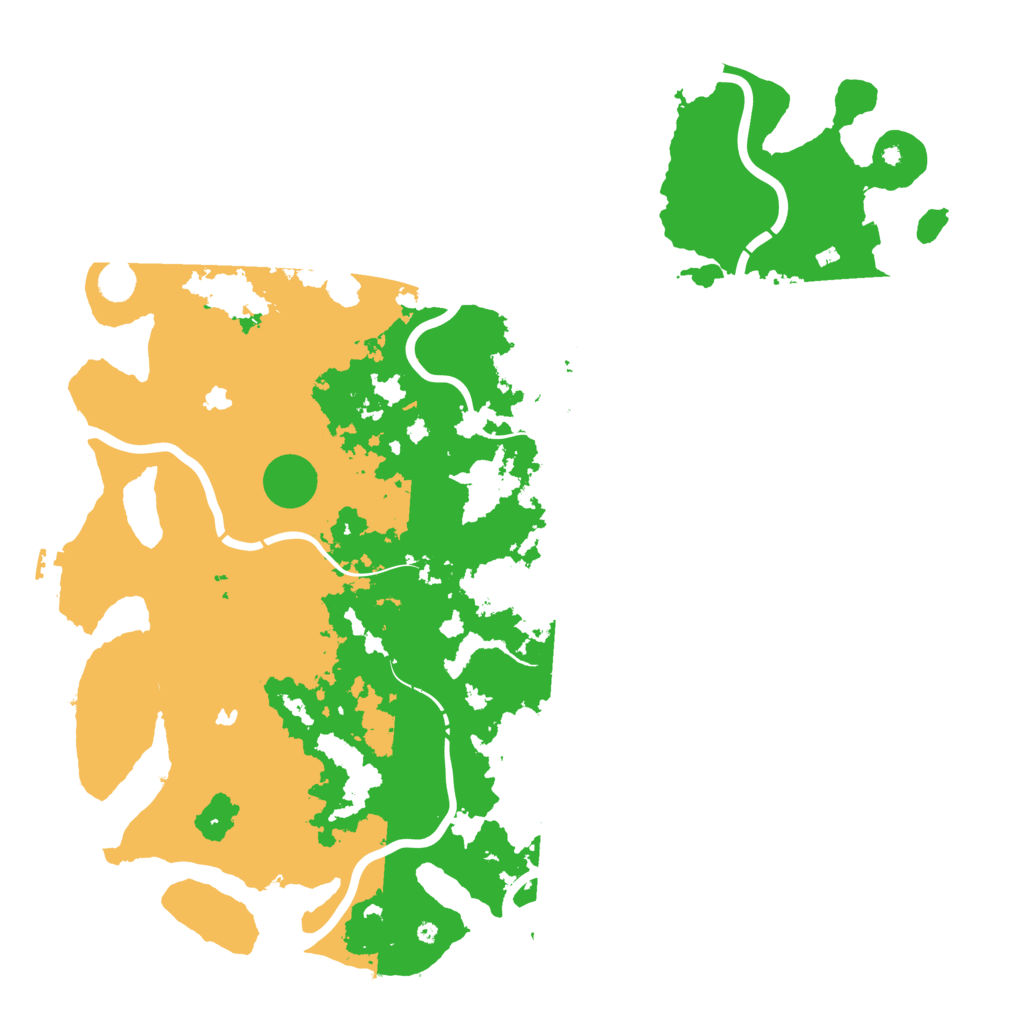 Biome Rust Map: Procedural Map, Size: 5000, Seed: 1680362762