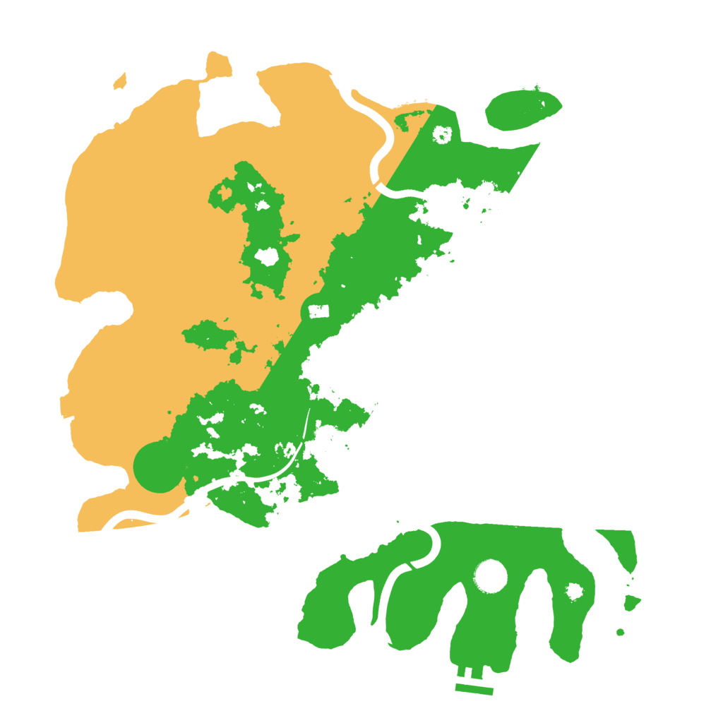 Biome Rust Map: Procedural Map, Size: 3850, Seed: 787854