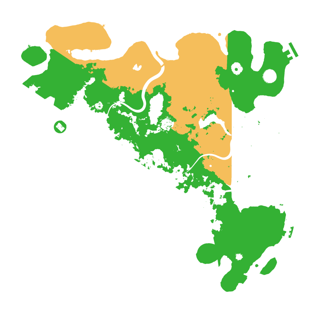 Biome Rust Map: Procedural Map, Size: 4000, Seed: 63088074