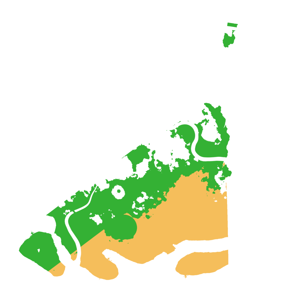 Biome Rust Map: Procedural Map, Size: 3500, Seed: 1587942178