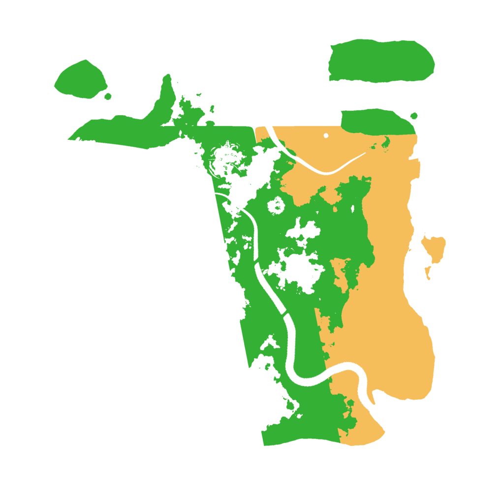 Biome Rust Map: Procedural Map, Size: 3000, Seed: 94657945
