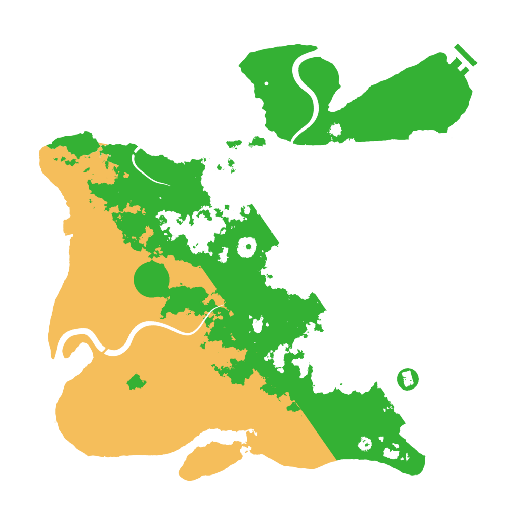 Biome Rust Map: Procedural Map, Size: 3800, Seed: 8914882