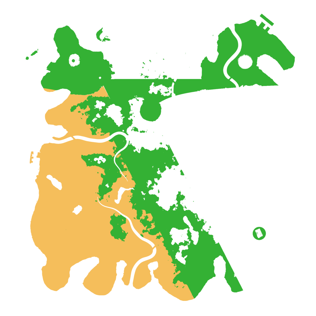 Biome Rust Map: Procedural Map, Size: 4000, Seed: 2136133221