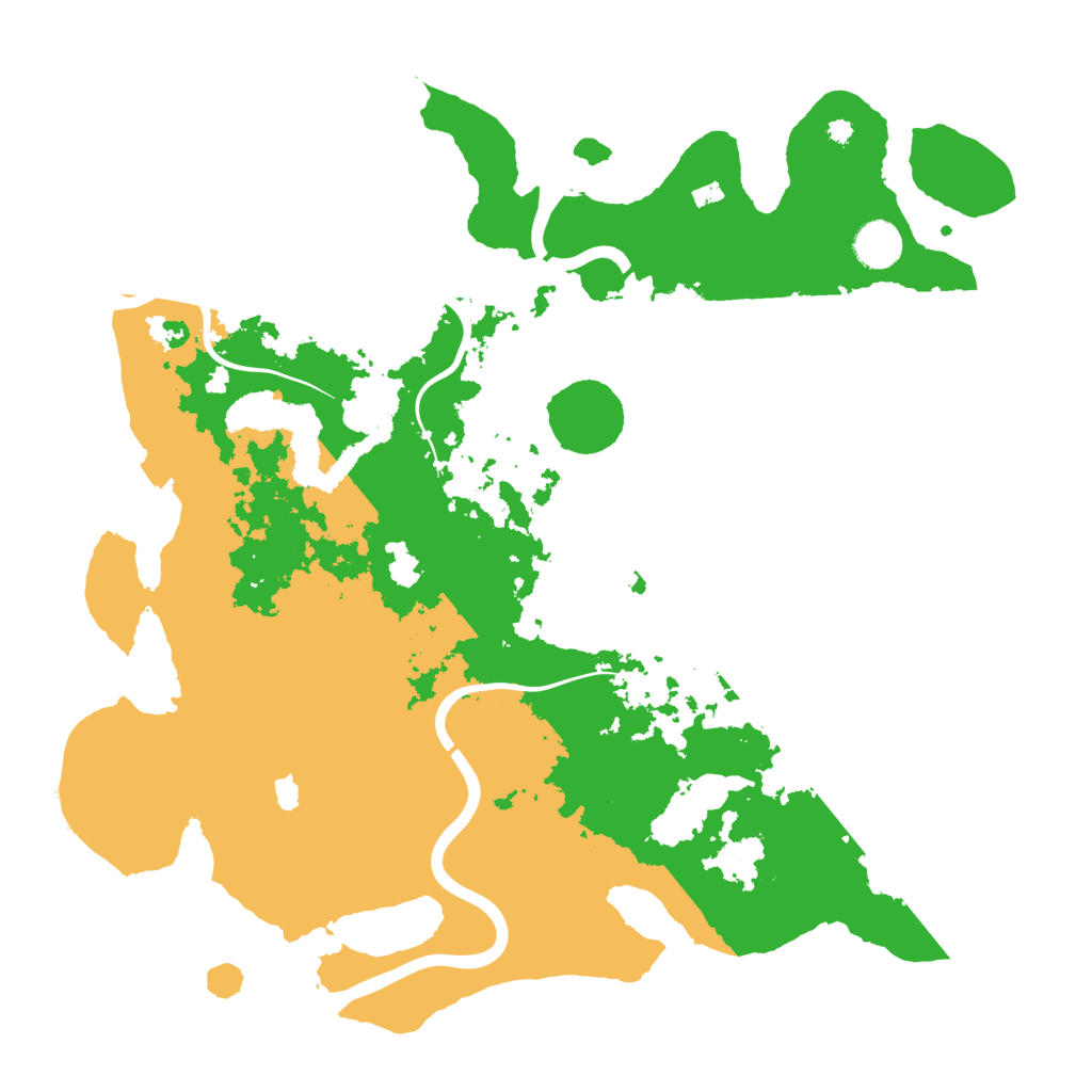 Biome Rust Map: Procedural Map, Size: 4000, Seed: 114987226