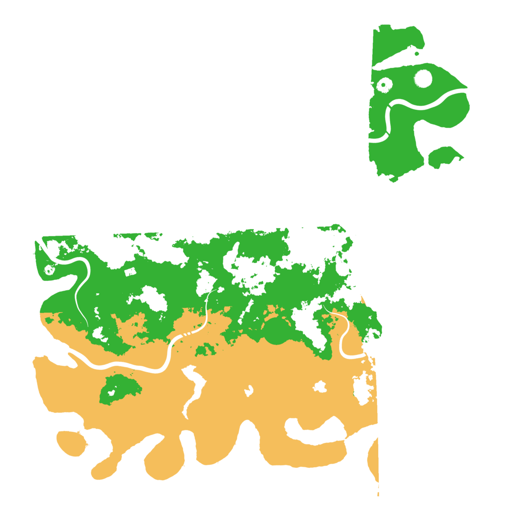 Biome Rust Map: Procedural Map, Size: 5000, Seed: 1154272946