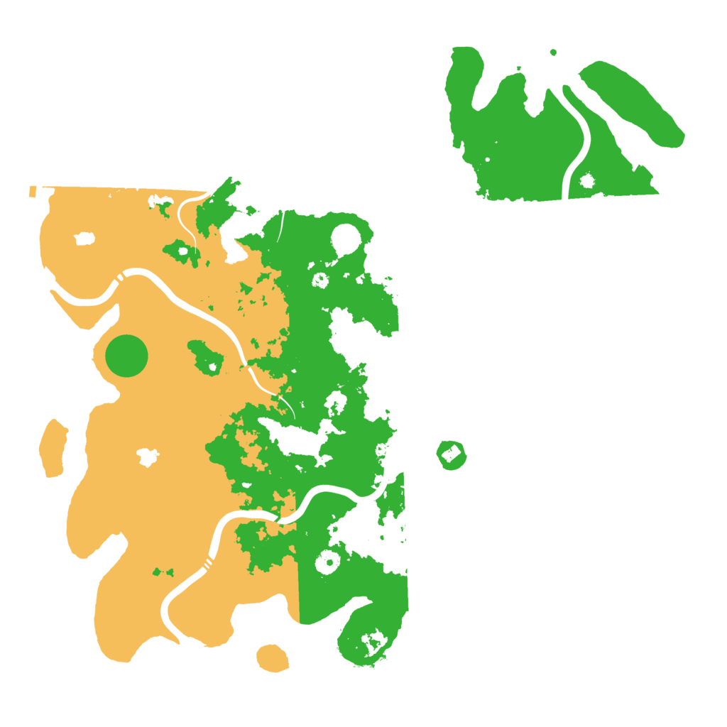 Biome Rust Map: Procedural Map, Size: 4500, Seed: 177655403