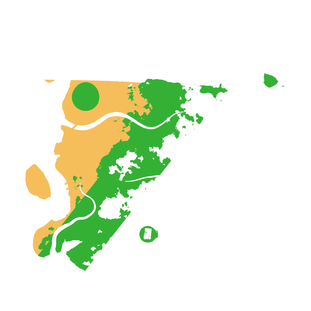 Biome Rust Map: Procedural Map, Size: 3000, Seed: 928901887