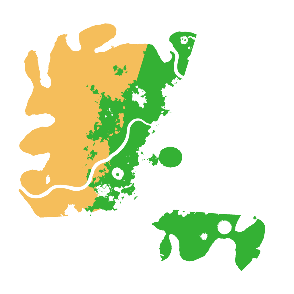 Biome Rust Map: Procedural Map, Size: 3750, Seed: 1990263790