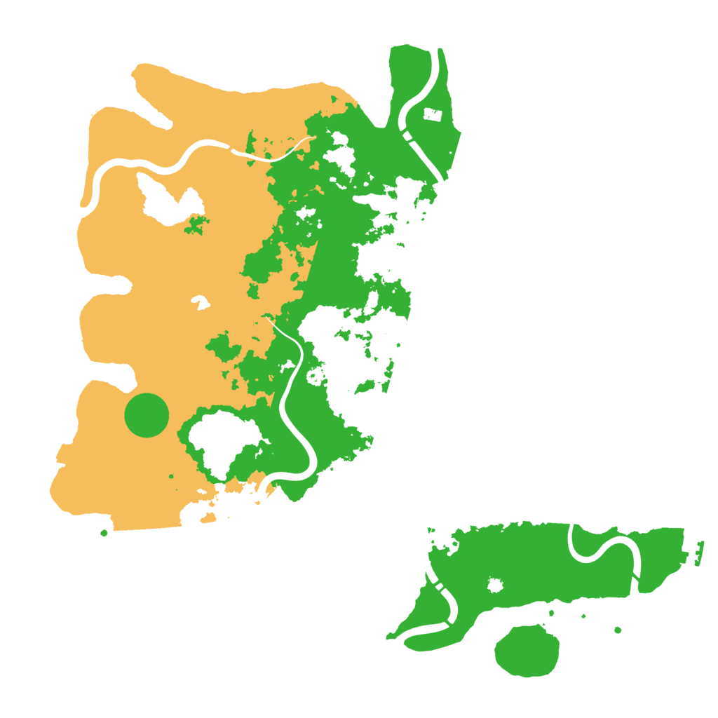 Biome Rust Map: Procedural Map, Size: 4250, Seed: 1840637774