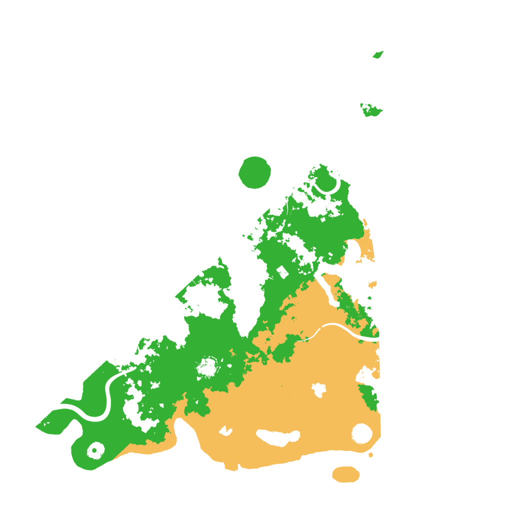 Biome Rust Map: Procedural Map, Size: 4500, Seed: 1204070529