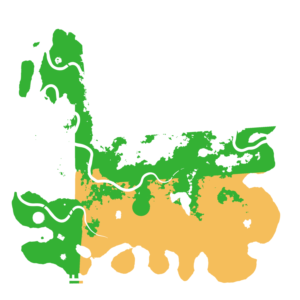 Biome Rust Map: Procedural Map, Size: 4500, Seed: 1939481442