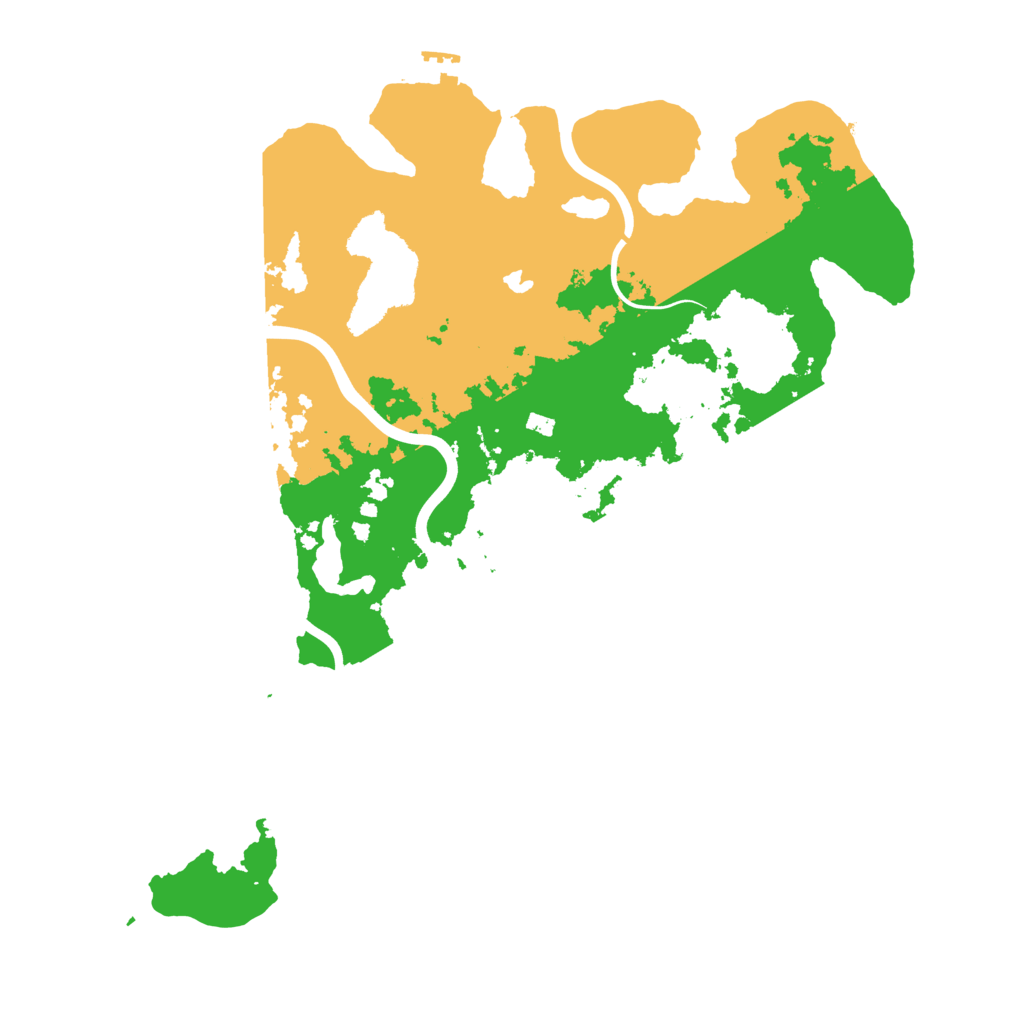 Biome Rust Map: Procedural Map, Size: 4000, Seed: 374952336