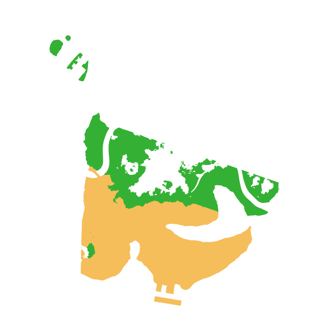 Biome Rust Map: Procedural Map, Size: 2350, Seed: 974392952