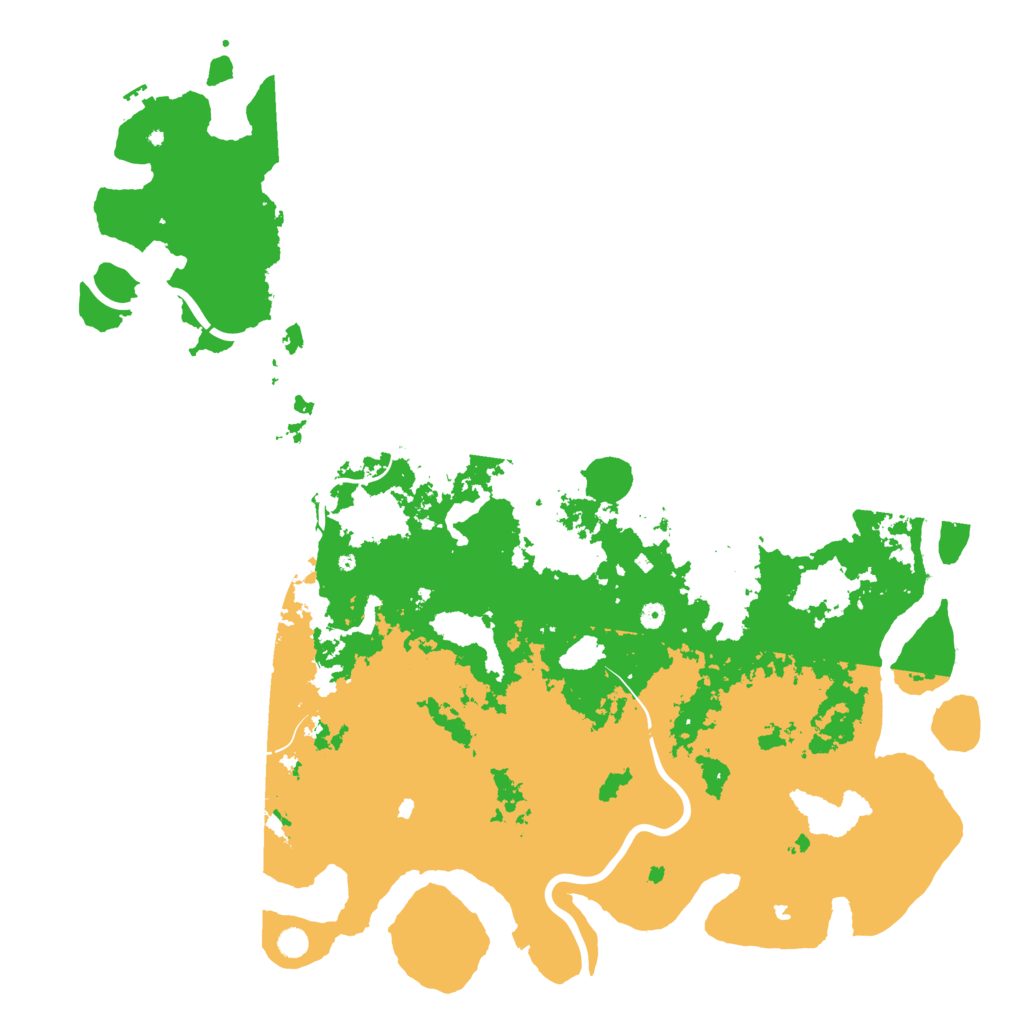 Biome Rust Map: Procedural Map, Size: 6000, Seed: 634196