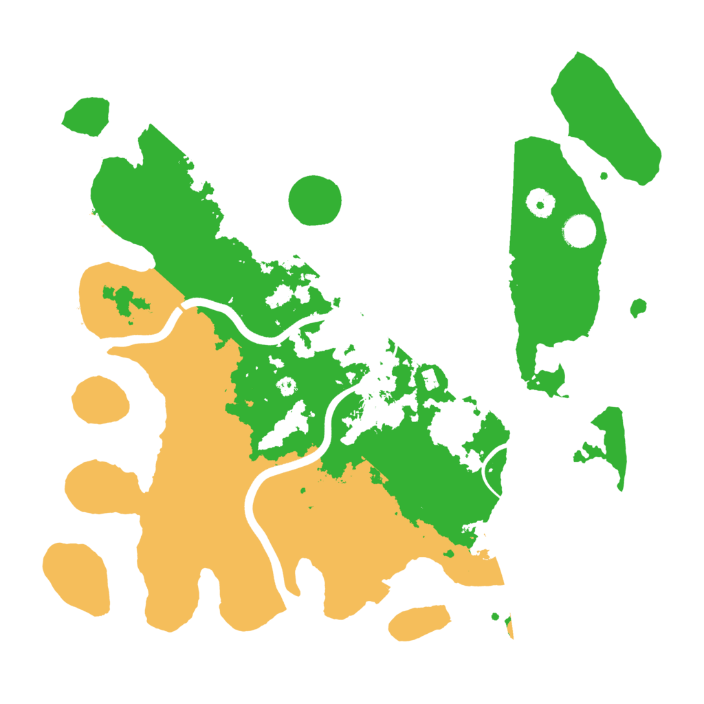 Biome Rust Map: Procedural Map, Size: 3750, Seed: 27374264