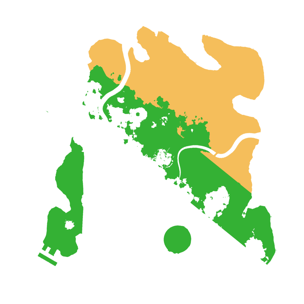Biome Rust Map: Procedural Map, Size: 3000, Seed: 8976502