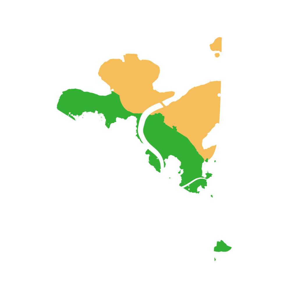 Biome Rust Map: Procedural Map, Size: 2500, Seed: 328271472