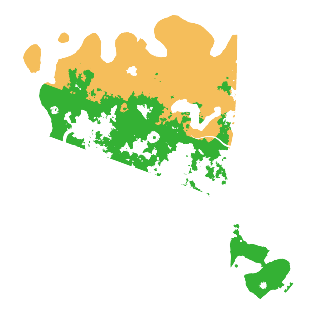 Biome Rust Map: Procedural Map, Size: 4000, Seed: 32125092