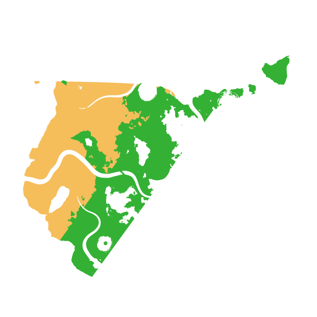 Biome Rust Map: Procedural Map, Size: 3250, Seed: 1113024845