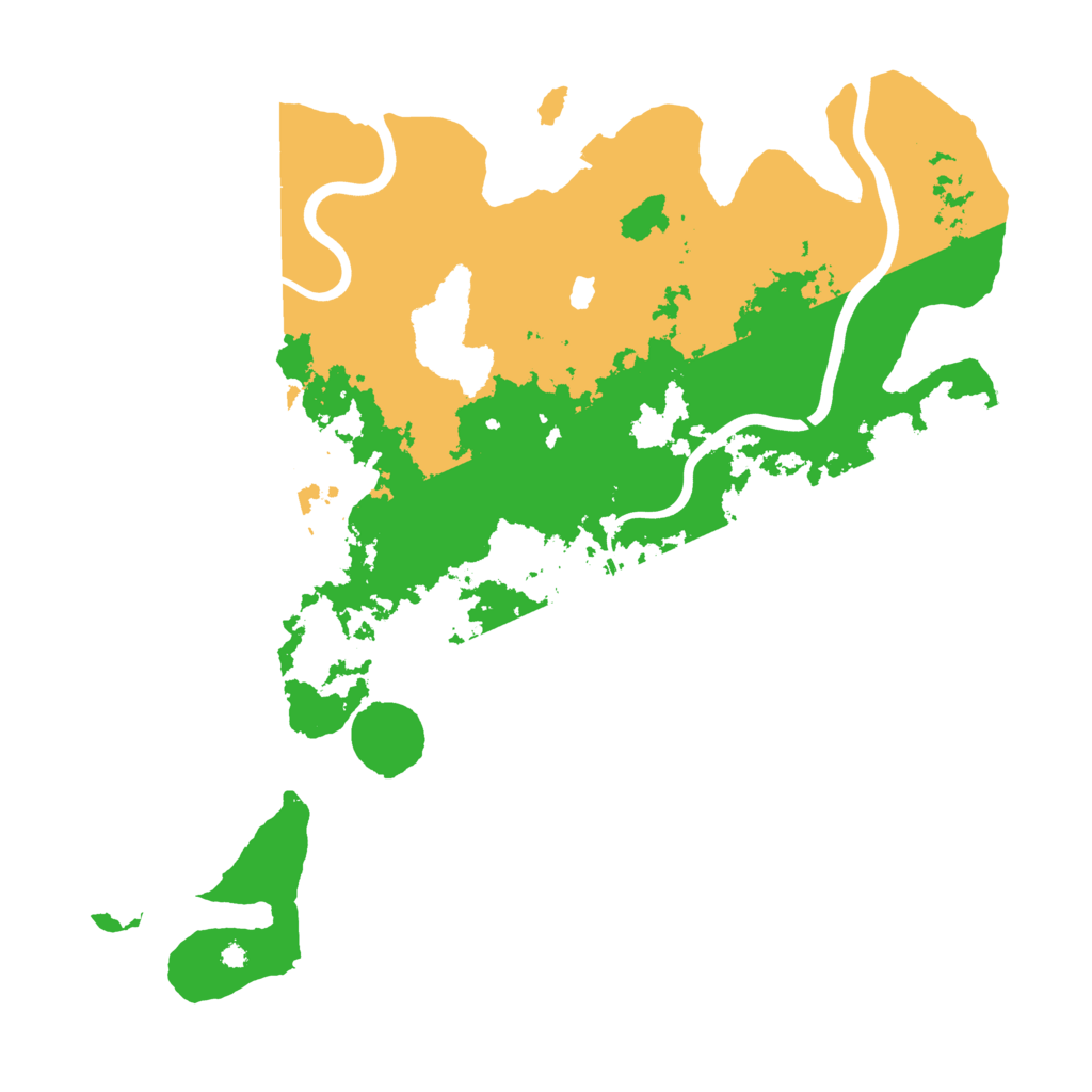 Biome Rust Map: Procedural Map, Size: 4050, Seed: 577008041