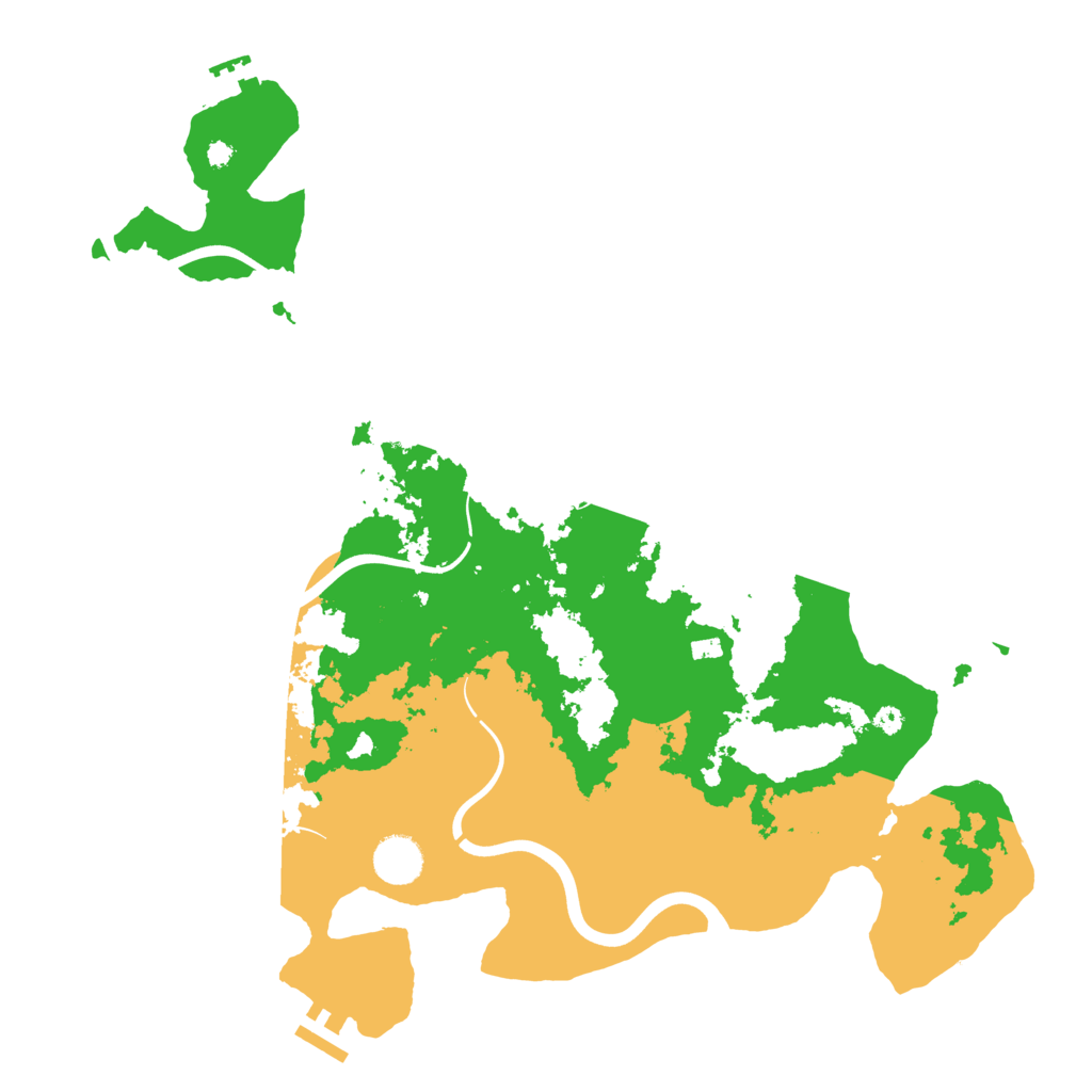Biome Rust Map: Procedural Map, Size: 3900, Seed: 1960903994