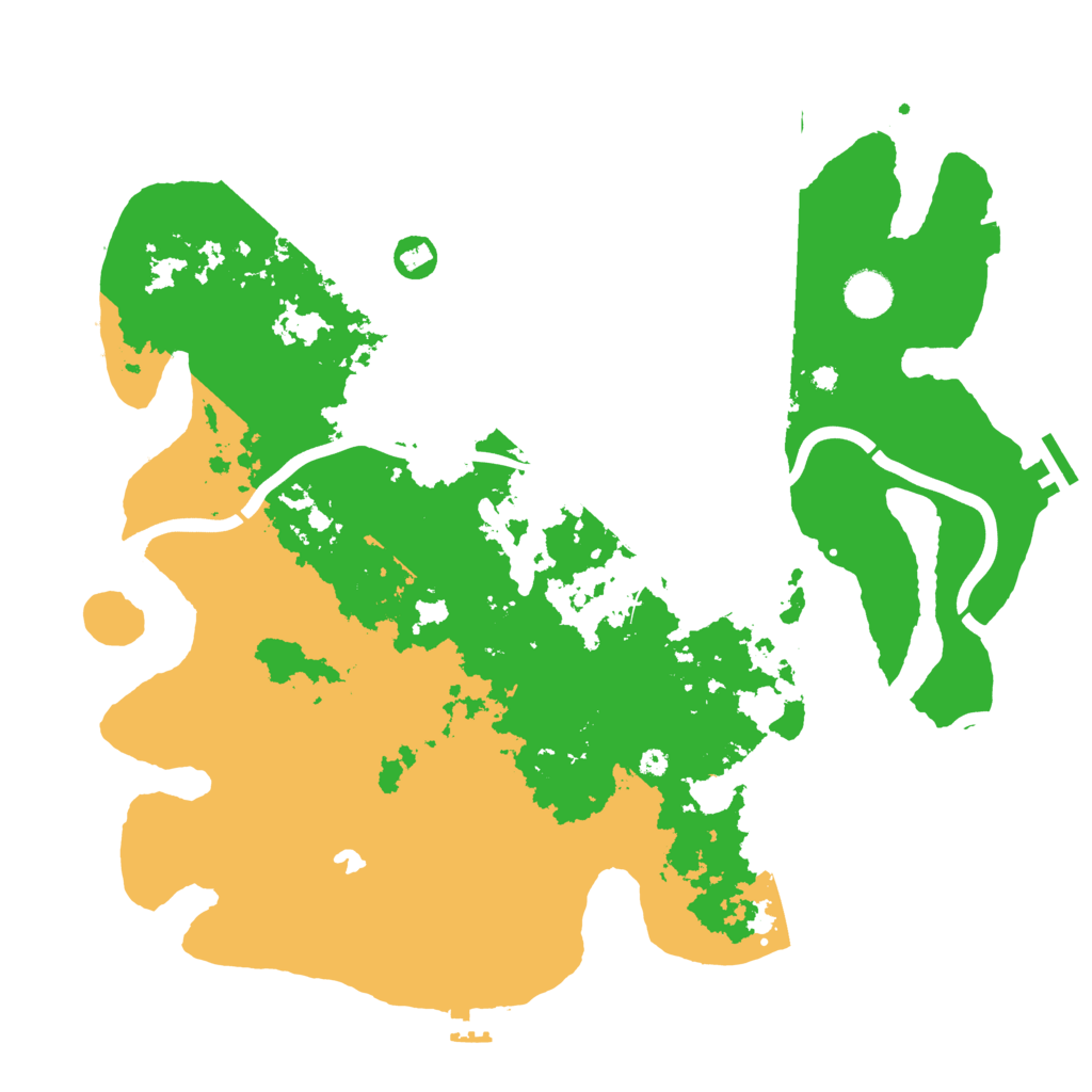 Biome Rust Map: Procedural Map, Size: 4000, Seed: 1716501930