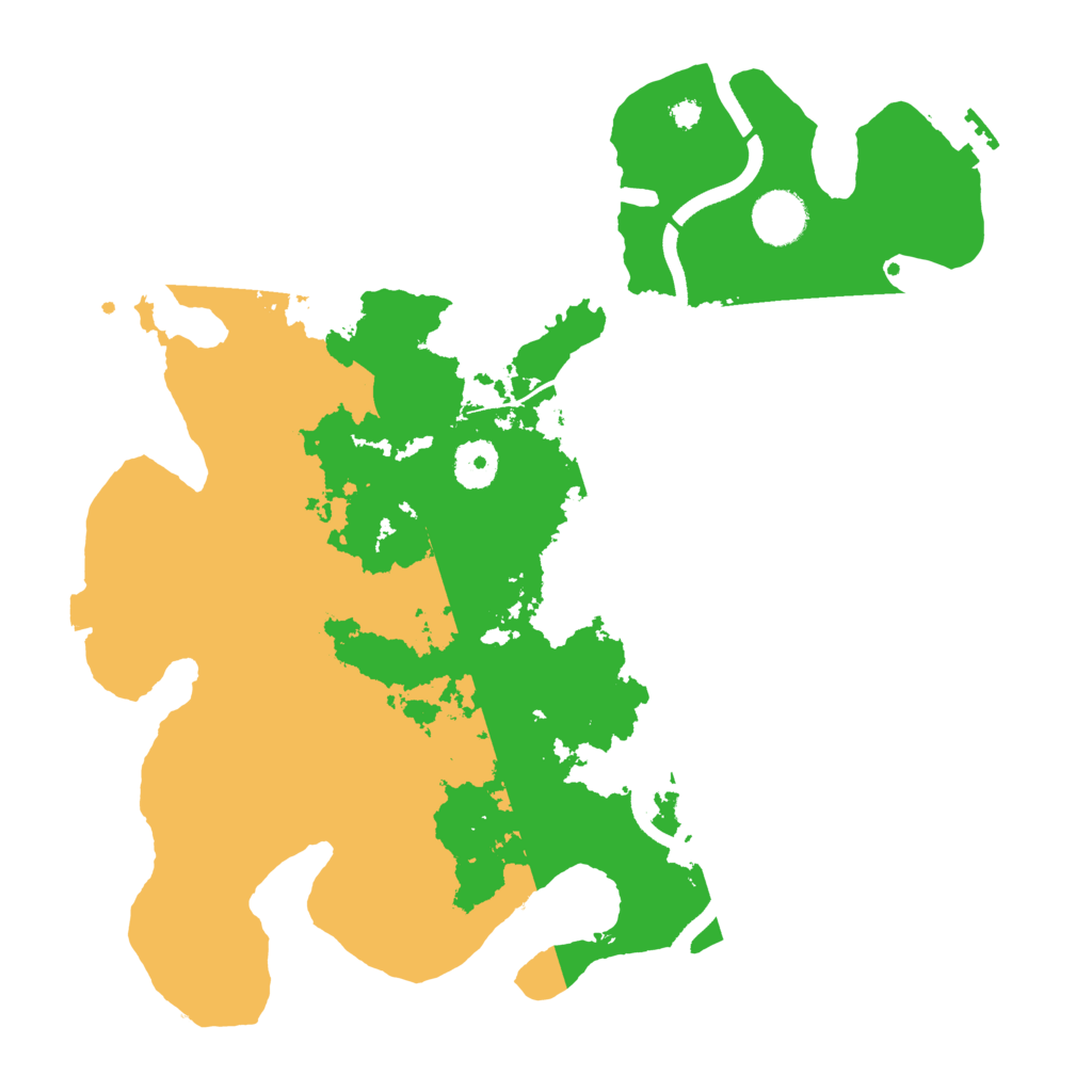 Biome Rust Map: Procedural Map, Size: 3500, Seed: 169819367