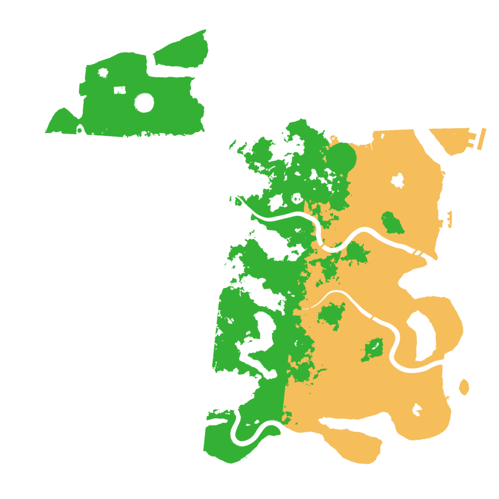 Biome Rust Map: Procedural Map, Size: 4560, Seed: 541951876